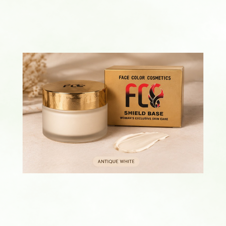 FCC Shield Base – High Coverage Face Base | 12+ Hours Long Lasting | Pore Blurring Makeup Base