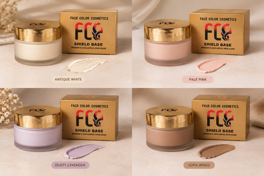 FCC Shield Base – High Coverage Face Base | 12+ Hours Long Lasting | Pore Blurring Makeup Base