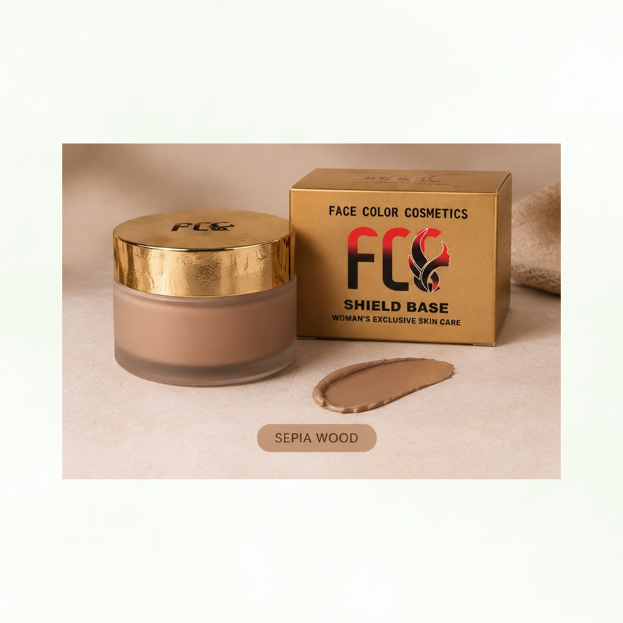 FCC Shield Base – High Coverage Face Base | 12+ Hours Long Lasting | Pore Blurring Makeup Base